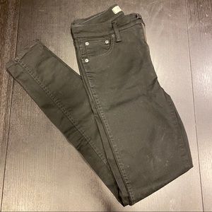 Madewell Skinny Black Jeans 26T